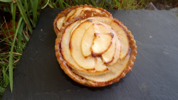 Tarte aux pommes blé noir