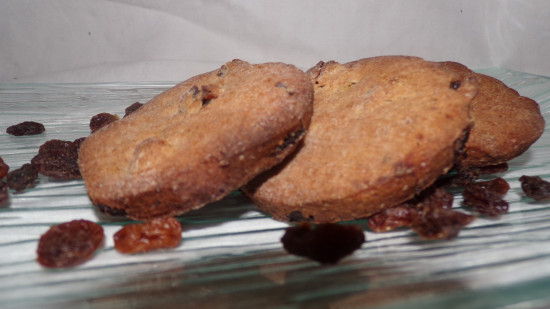 Cookies sarrasin raisins